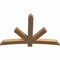 Ekena Millwork Alberta Smooth Timber Gable Bracket, Western Red Cedar, 72"W x 48"H x 3 1/2"D x 5 1/2"F, 16/12 Pitch GBW072X48X0406ALB00SWR - alternate 4